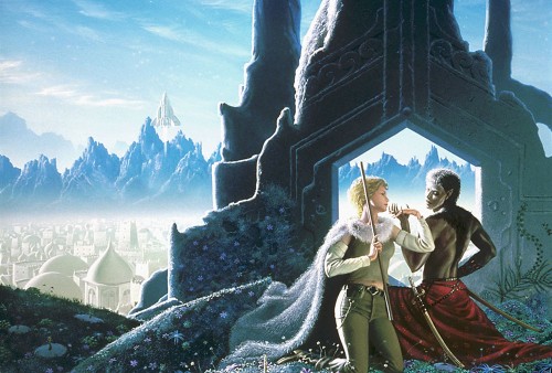 Golden Witchbreed cover art by Michael Whelan