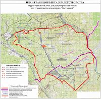Vostochnyi ground reservation map