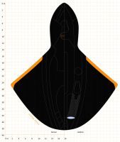 Sky Carrier, dorsal and ventral views