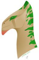 Male Tall Neck profile