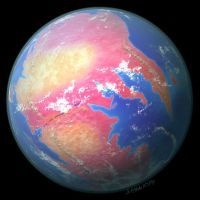 Home World spherical render