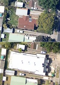 Neighborhood house: before and after