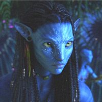 Na'vi head (Neytiri)