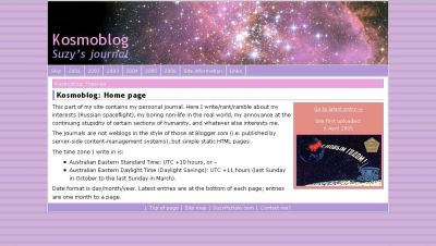 Journal - 14/11/2006