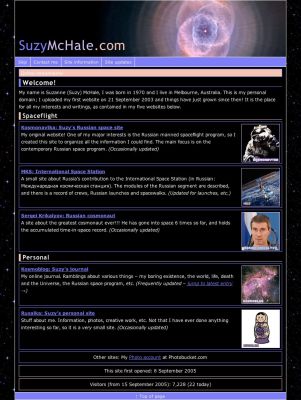 Site entry page - 14/11/2006