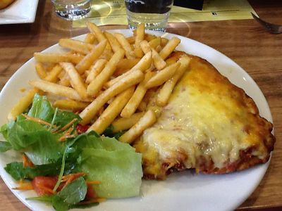 My lunch - chicken parmigiana