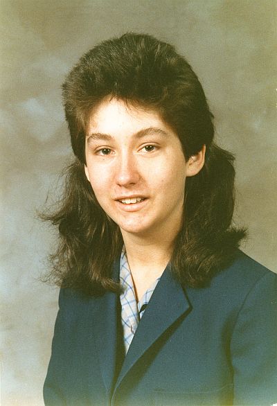 School photo of Suzy, 1987