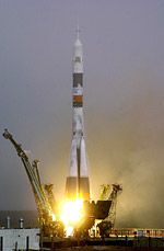 Liftoff of Expedition 1 (NASA)